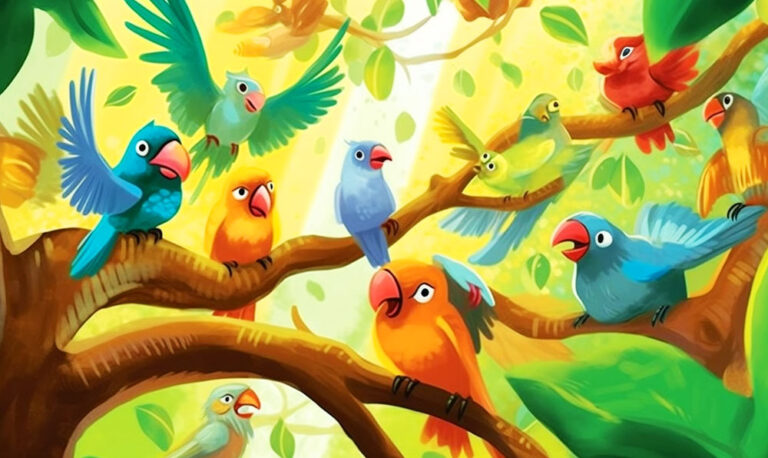 Coloreando Aves Exóticas: Un Viaje por el Cielo