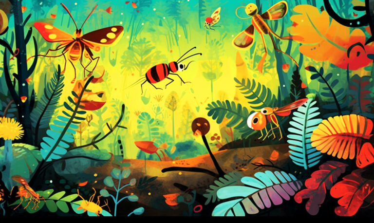 Coloreando Insectos: Un Viaje de Descubrimiento