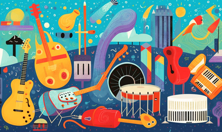 Ritmo y Colores: Descubre Instrumentos Musicales