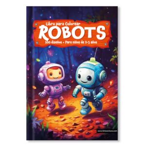 libro-para-colorear-robots